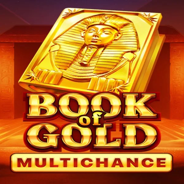 Official Slots logo: Book of Gold Multichance by Playson at Betshop Casino