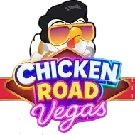 Chicken Road Vegas slot visual from InOut available on feedbackshop.gr