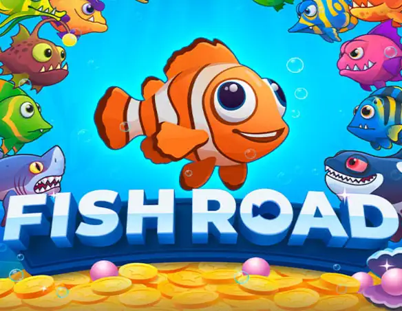 Logo of Fish Road from InOut at Betshop Casino