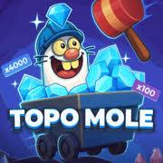 Topo Mole Game casino game by InOut – featured logo at Betshop Casino