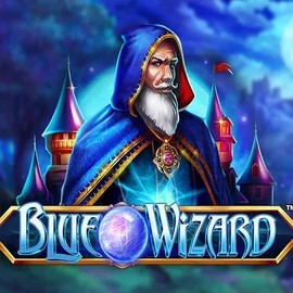 Blue Wizard slot icon by Quickspin, available at Betshop Casino
