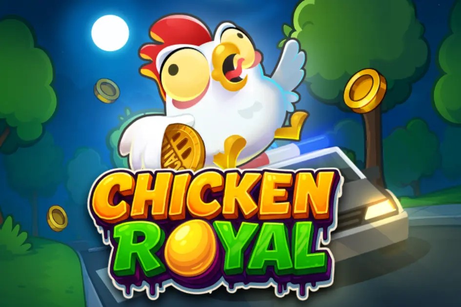 Chicken Royal slot logo by InOut at Betshop CasinoChicken Royal