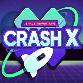 Crash X logo by Turbo Games Betshop Casino