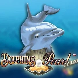 Dolphins Pearl Deluxe online game logo by Novomatic on feedbackshop.gr