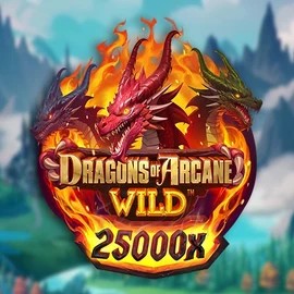 Dragons of Arcane Wild logo by Foxium at Betshop Casino