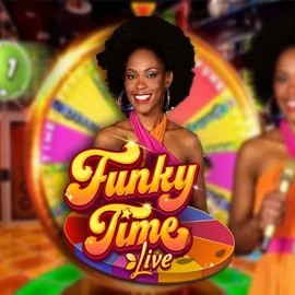 Funky Time slot icon by Evolution, available at Betshop Casino