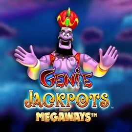 Logo of Genie Jackpots Megaways from Blueprint Gaming at Betshop Casino