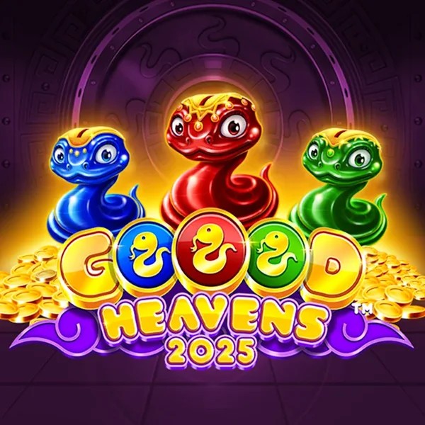 Goood Heavens logo by Rarestone Gaming at Betshop Casino