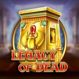 Legacy of Dead slot logo by Play'n GO at Betshop CasinoLegacy of Dead