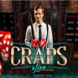 Live Craps game by Evolution – logo hosted on Betshop Casino