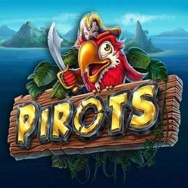 Logo of Pirots from ELK Studios at Betshop Casino