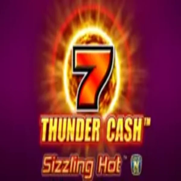 Official Slots logo: Thunder Cash Sizzling Hot by Novomatic at Betshop Casino